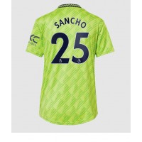 Manchester United Jadon Sancho #25 Fußballbekleidung 3rd trikot Damen 2022-23 Kurzarm
